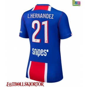 Paris Saint-Germain Lucas Hernandez #21 Hemmatröja Dam 2026-27 Kortärmad
